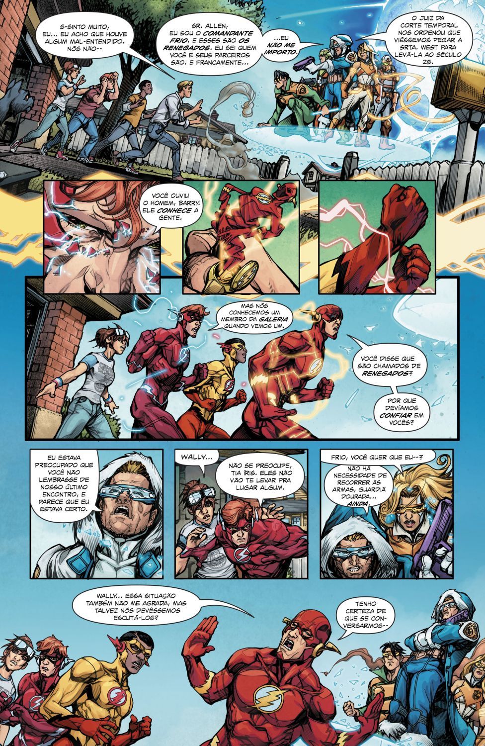 Read DC Rebirth - Flash (PT-BR) PT Manga Online