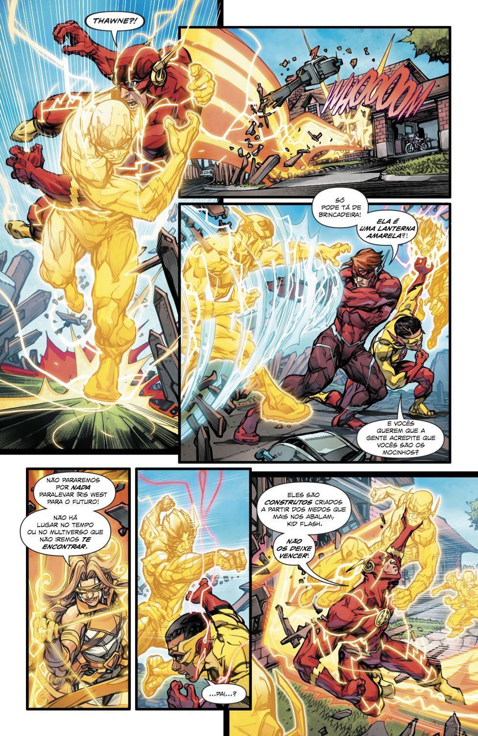 Read DC Rebirth - Flash (PT-BR) PT Manga Online