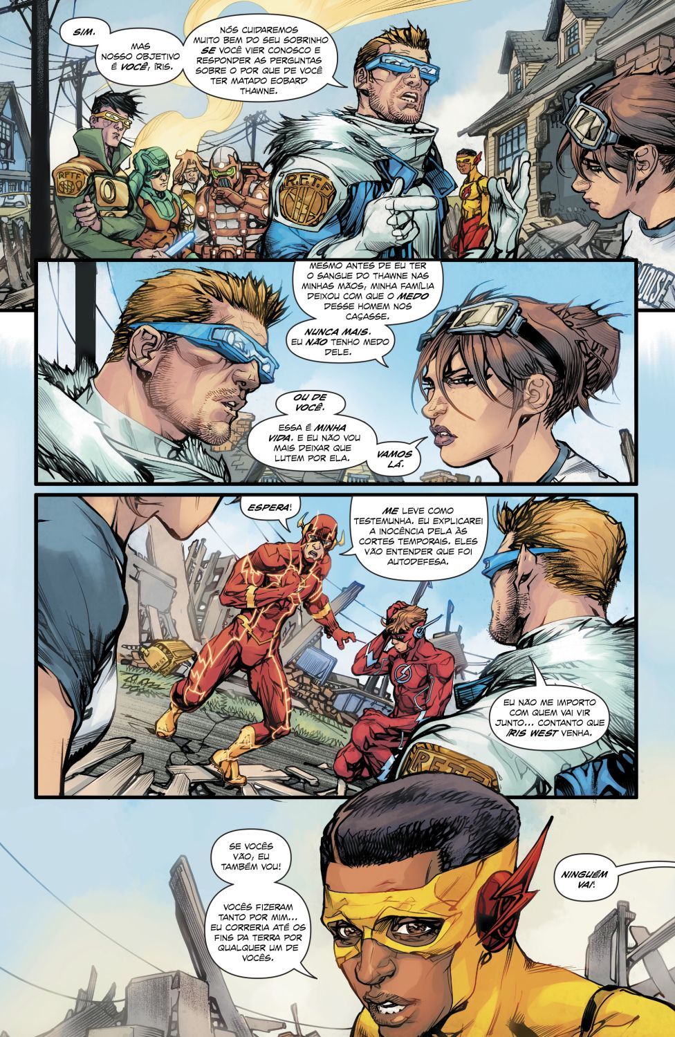 Read DC Rebirth - Flash (PT-BR) PT Manga Online