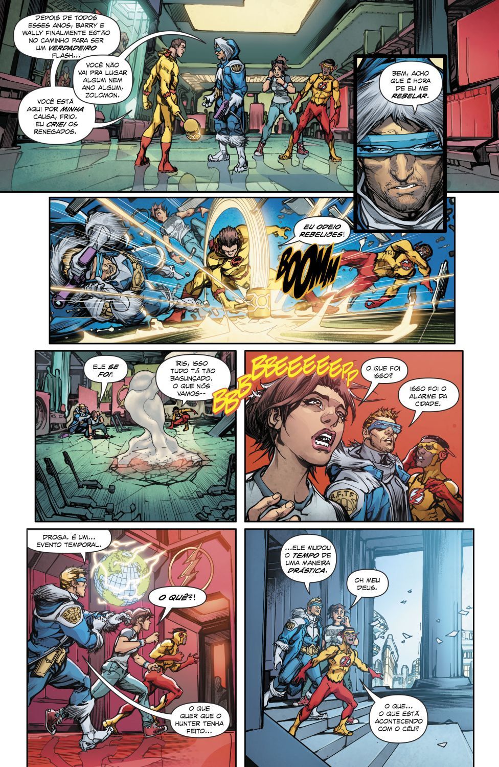 Read DC Rebirth - Flash (PT-BR) PT Manga Online