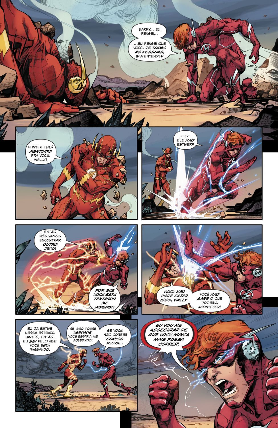 Read DC Rebirth - Flash (PT-BR) PT Manga Online