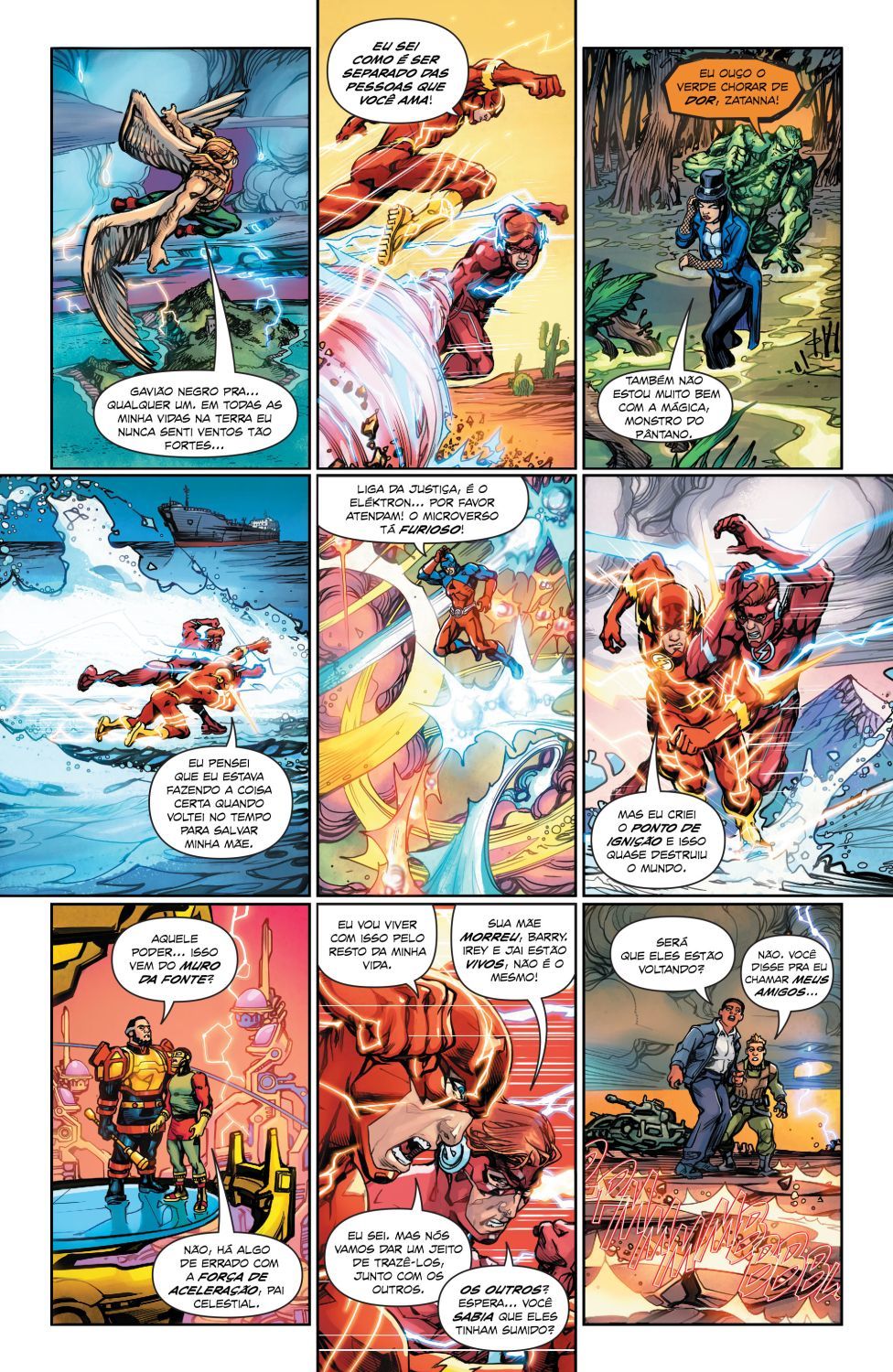 Read DC Rebirth - Flash (PT-BR) PT Manga Online