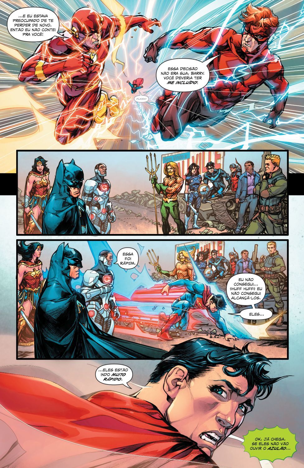 Read DC Rebirth - Flash (PT-BR) PT Manga Online