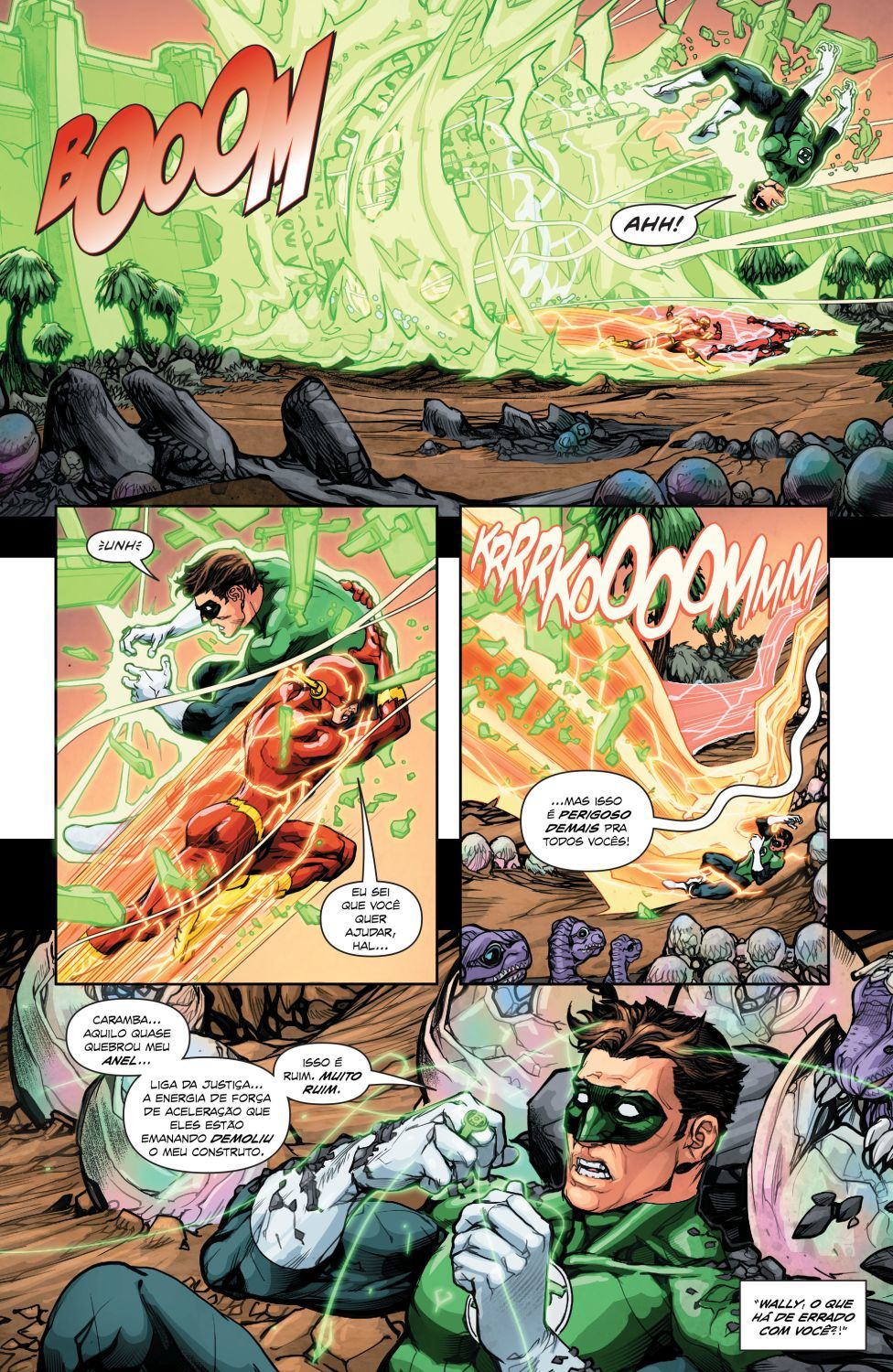 Read DC Rebirth - Flash (PT-BR) PT Manga Online