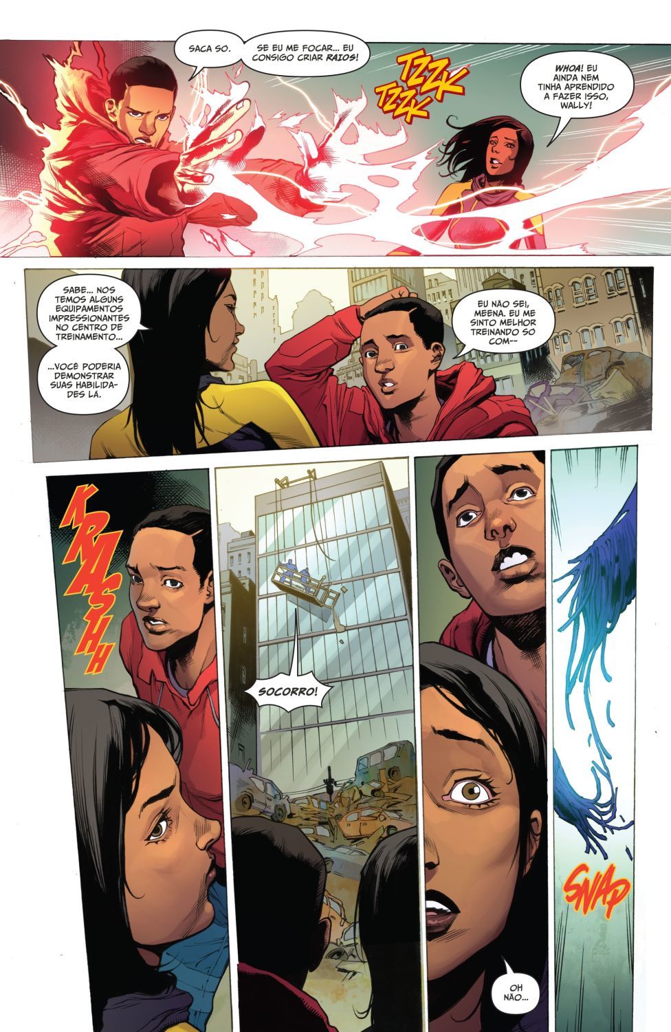 Read DC Rebirth - Flash (PT-BR) PT Manga Online