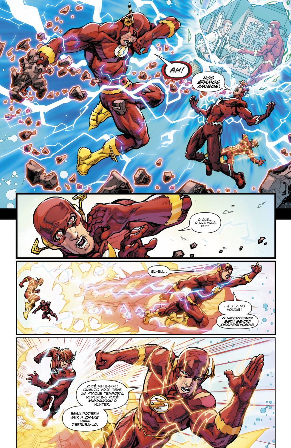 Read DC Rebirth - Flash (PT-BR) PT Manga Online