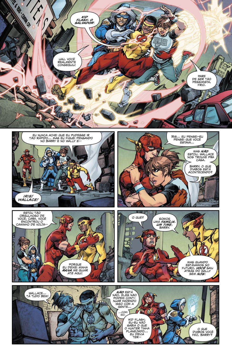 Read DC Rebirth - Flash (PT-BR) PT Manga Online
