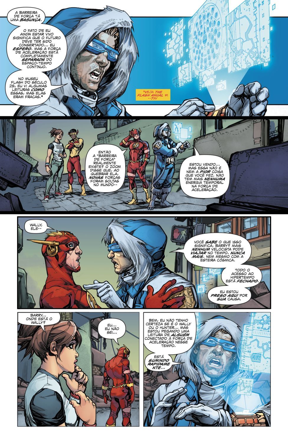 Read DC Rebirth - Flash (PT-BR) PT Manga Online