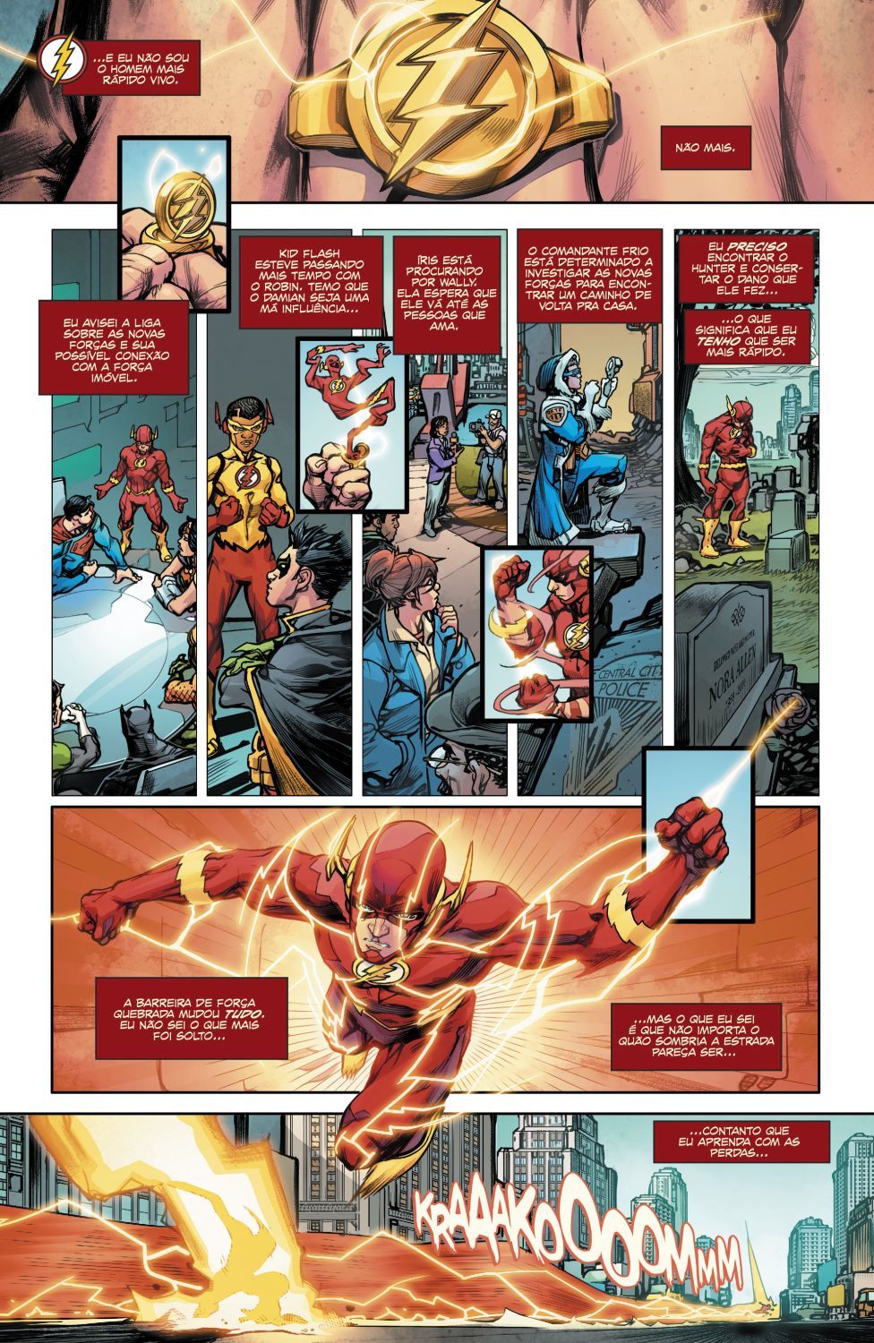 Read DC Rebirth - Flash (PT-BR) PT Manga Online
