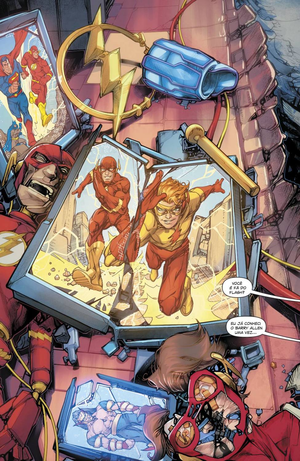 Read DC Rebirth - Flash (PT-BR) PT Manga Online