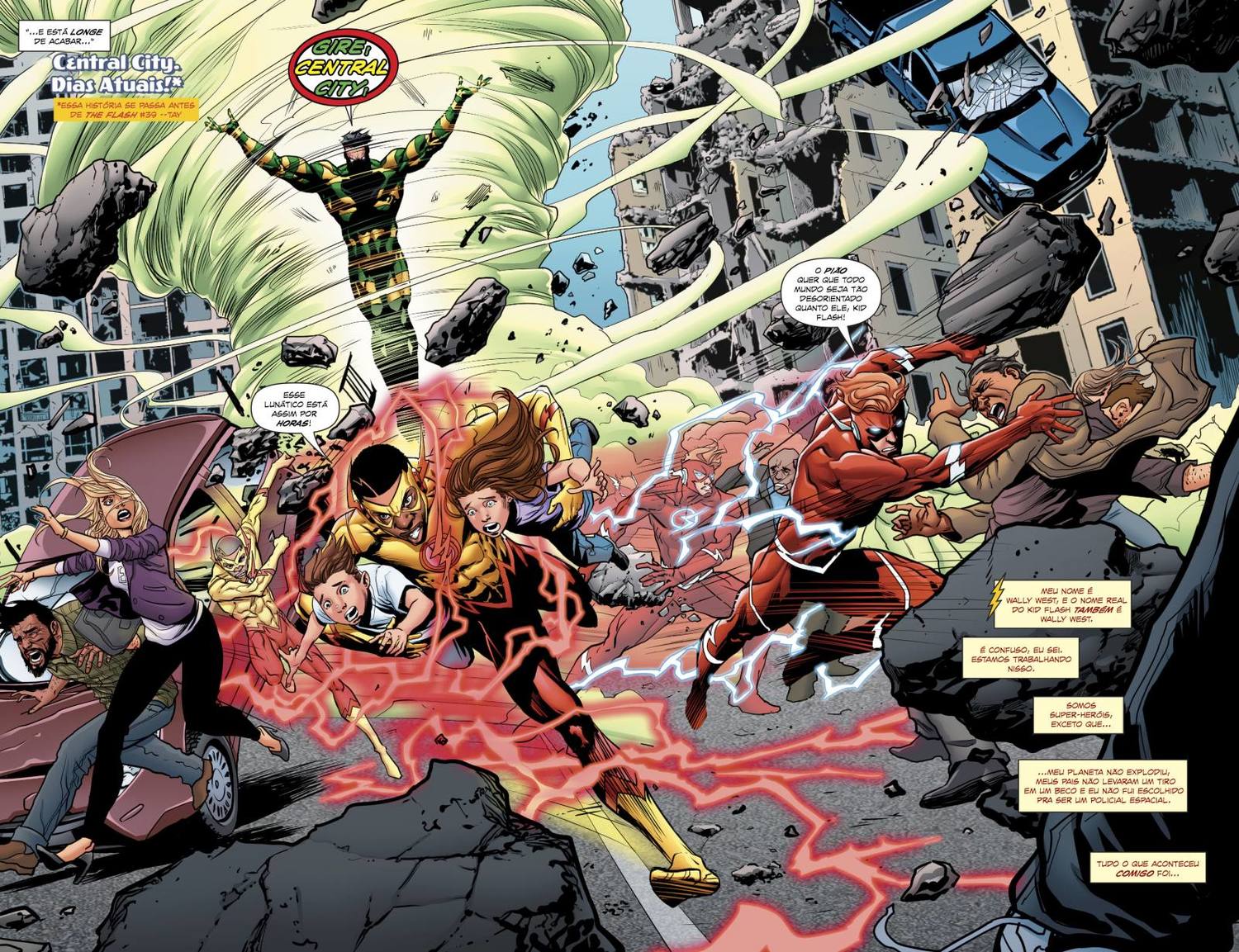 Read DC Rebirth - Flash (PT-BR) PT Manga Online