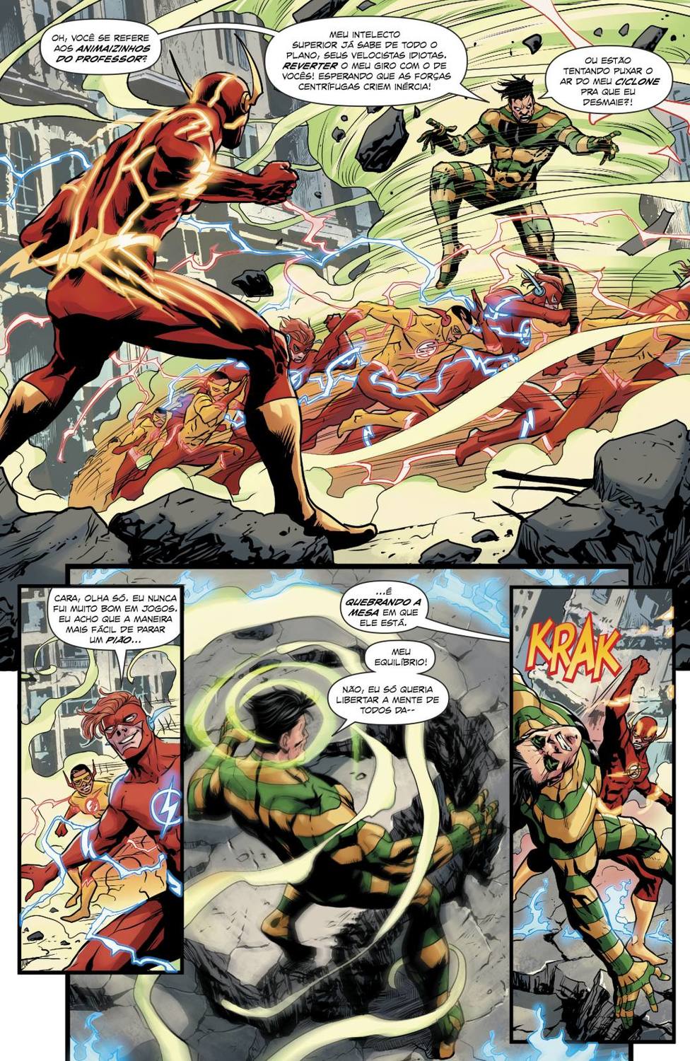 Read DC Rebirth - Flash (PT-BR) PT Manga Online
