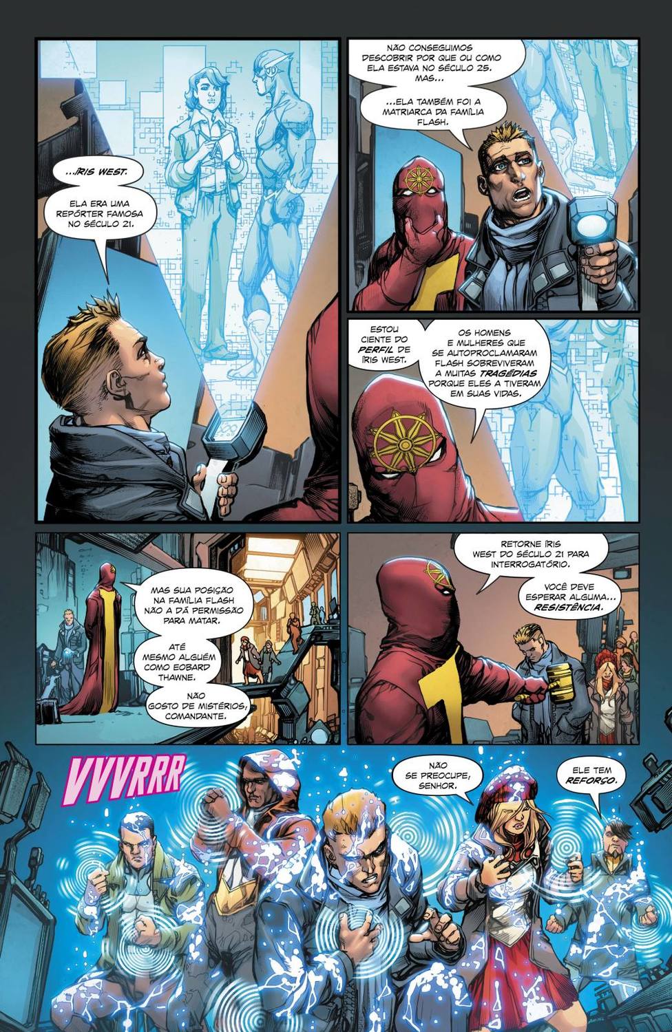 Read DC Rebirth - Flash (PT-BR) PT Manga Online