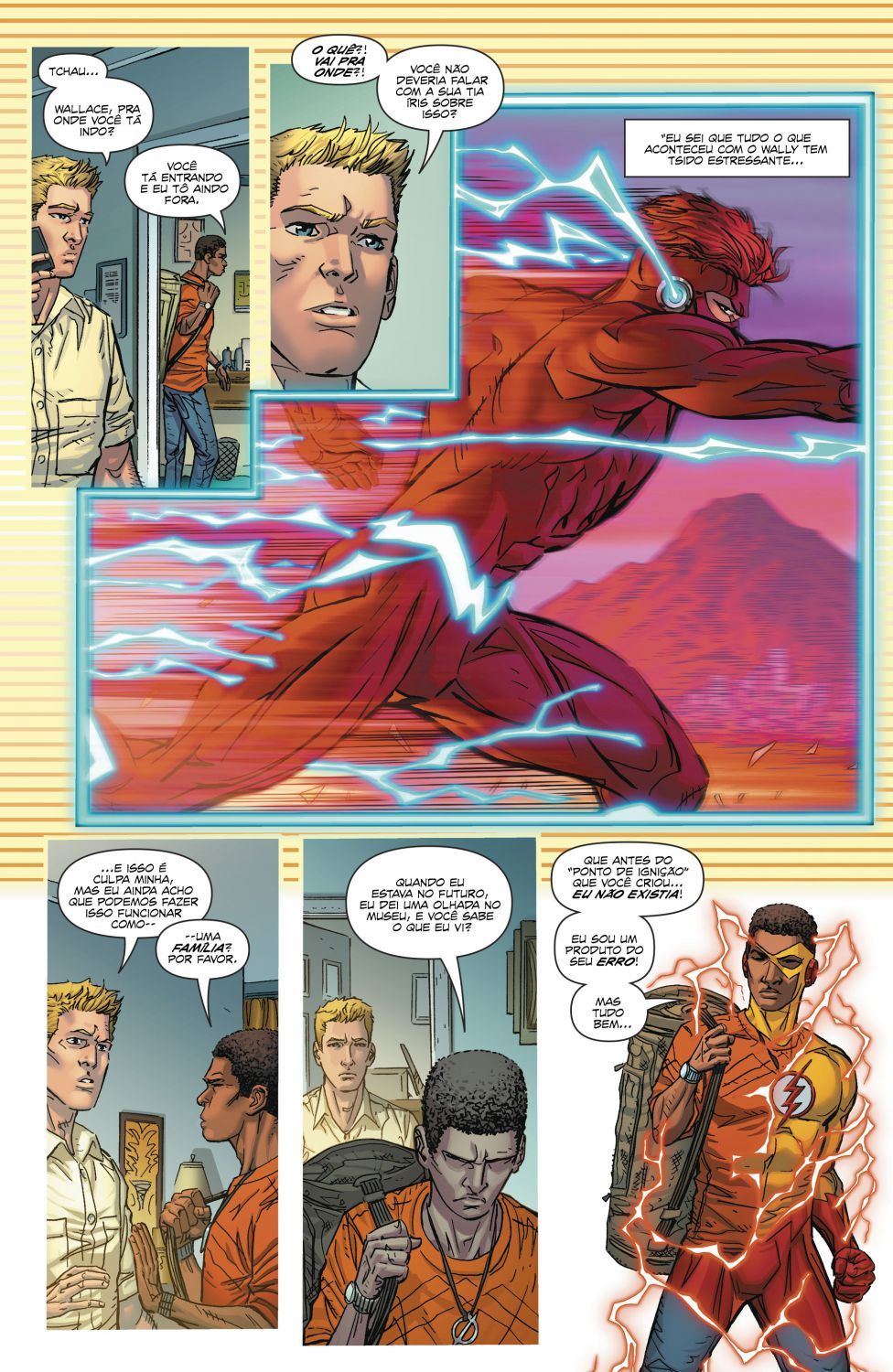 Read DC Rebirth - Flash (PT-BR) PT Manga Online