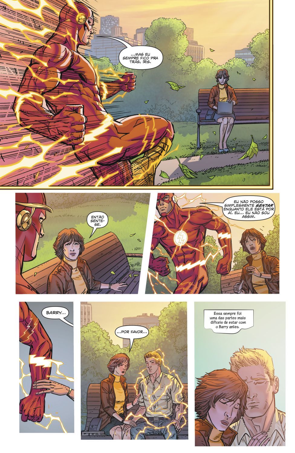 Read DC Rebirth - Flash (PT-BR) PT Manga Online