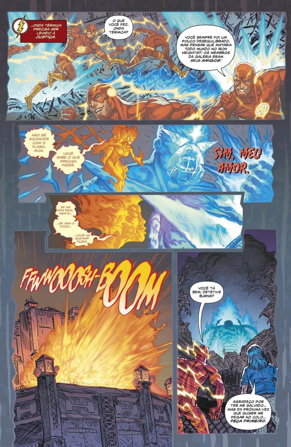 Read DC Rebirth - Flash (PT-BR) PT Manga Online