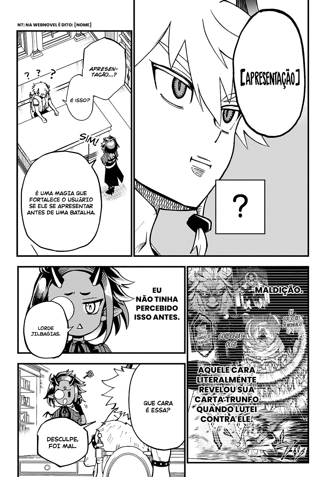 Read Dainana Maouji Jilbagias no Maou Keikokuki (PT-BR) PT Manga Online