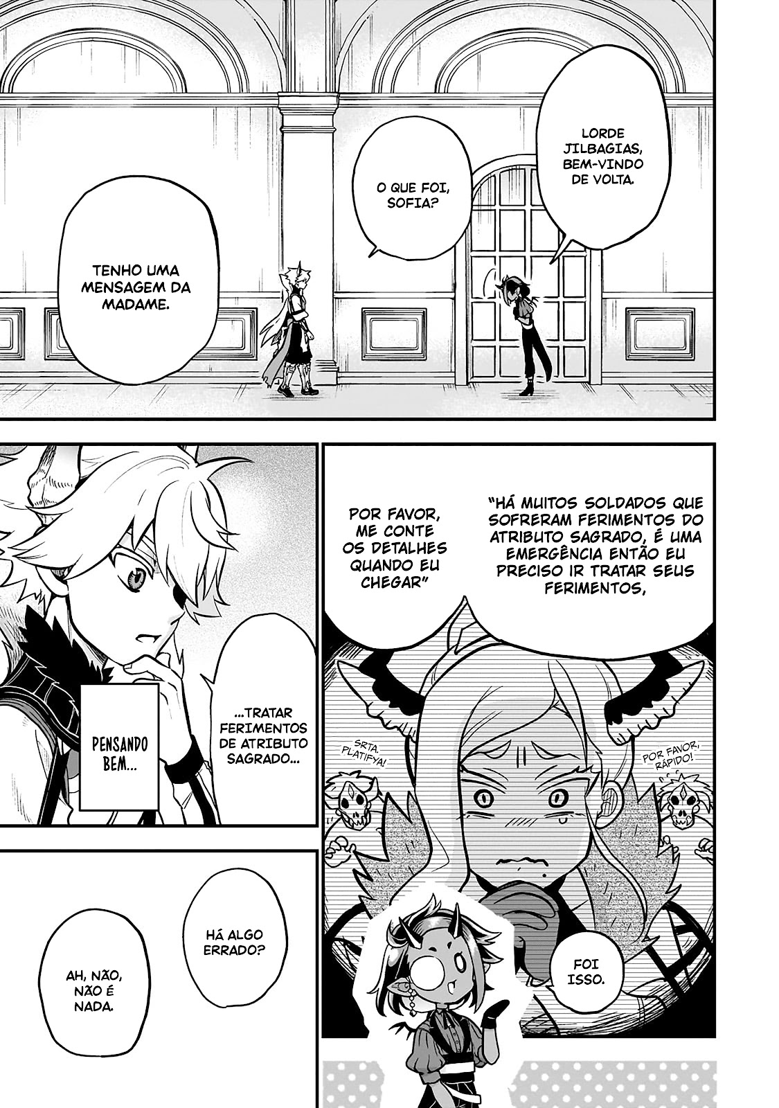 Read Dainana Maouji Jilbagias no Maou Keikokuki (PT-BR) PT Manga Online