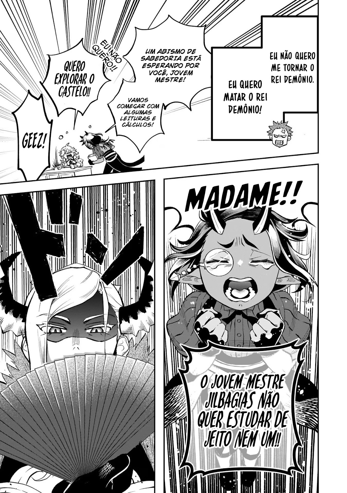 Read Dainana Maouji Jilbagias no Maou Keikokuki (PT-BR) PT Manga Online