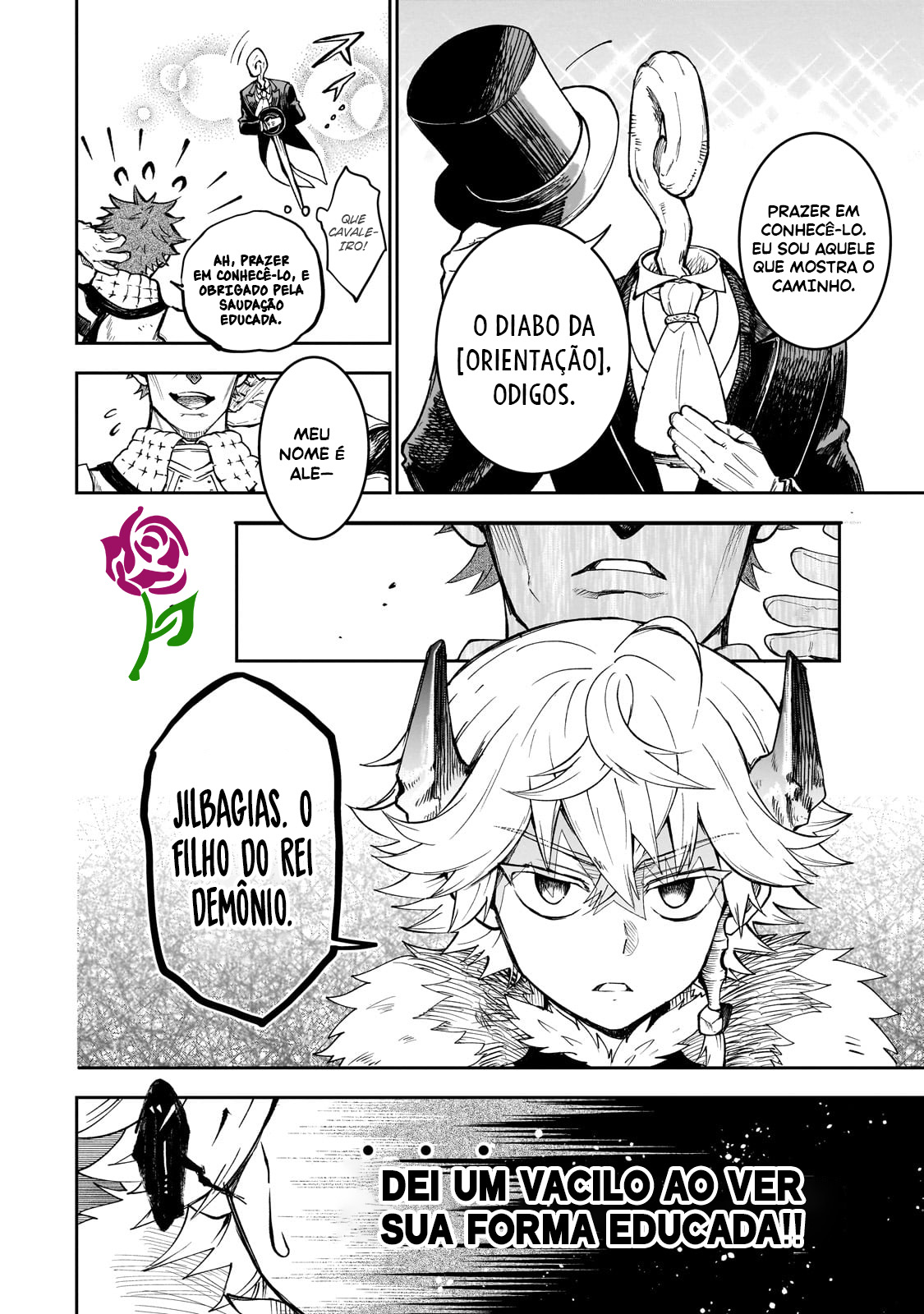 Read Dainana Maouji Jilbagias no Maou Keikokuki (PT-BR) PT Manga Online