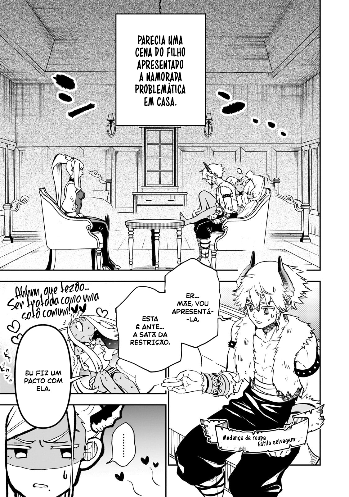Read Dainana Maouji Jilbagias no Maou Keikokuki (PT-BR) PT Manga Online
