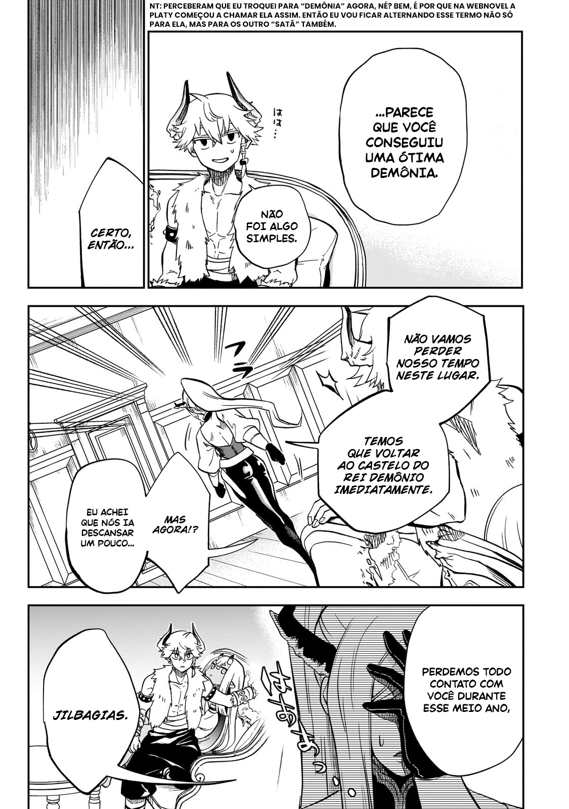 Read Dainana Maouji Jilbagias no Maou Keikokuki (PT-BR) PT Manga Online