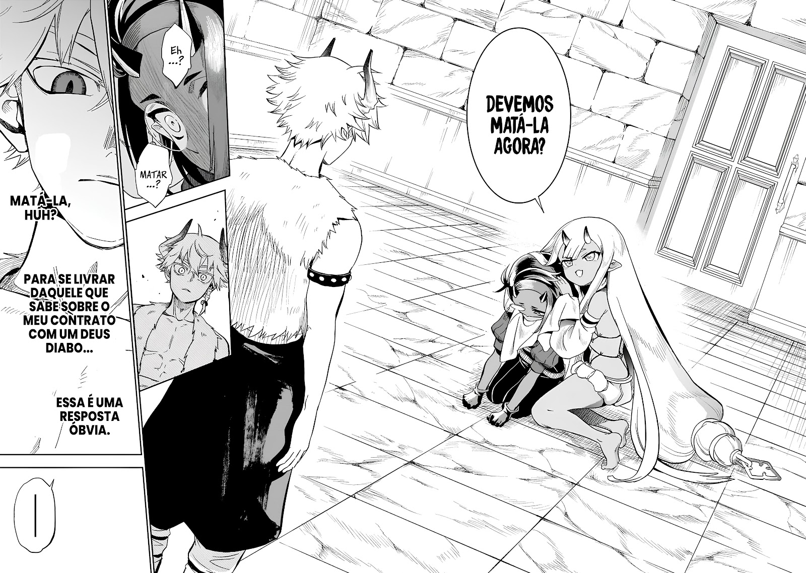 Read Dainana Maouji Jilbagias no Maou Keikokuki (PT-BR) PT Manga Online