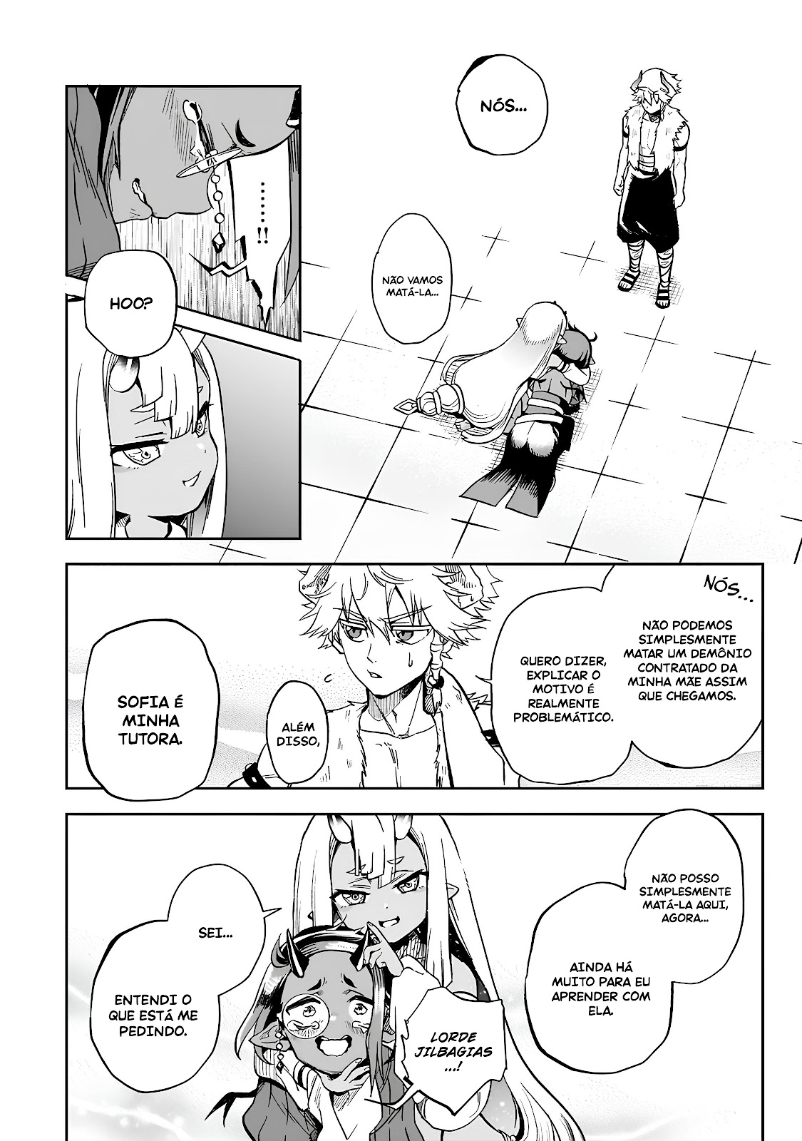 Read Dainana Maouji Jilbagias no Maou Keikokuki (PT-BR) PT Manga Online