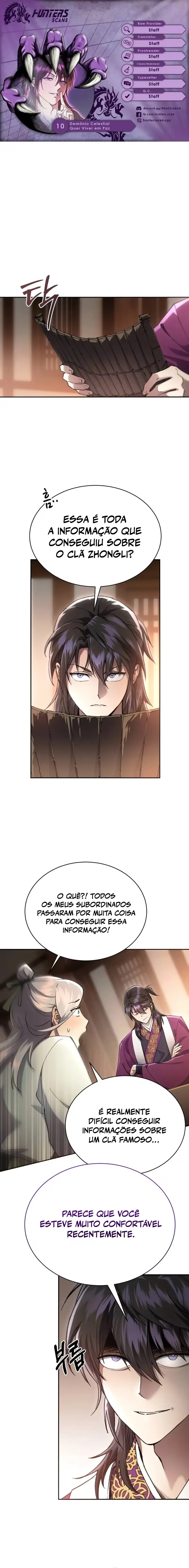Read Demônio Celestial Quer Viver em Paz (PT-BR) PT Manga Online