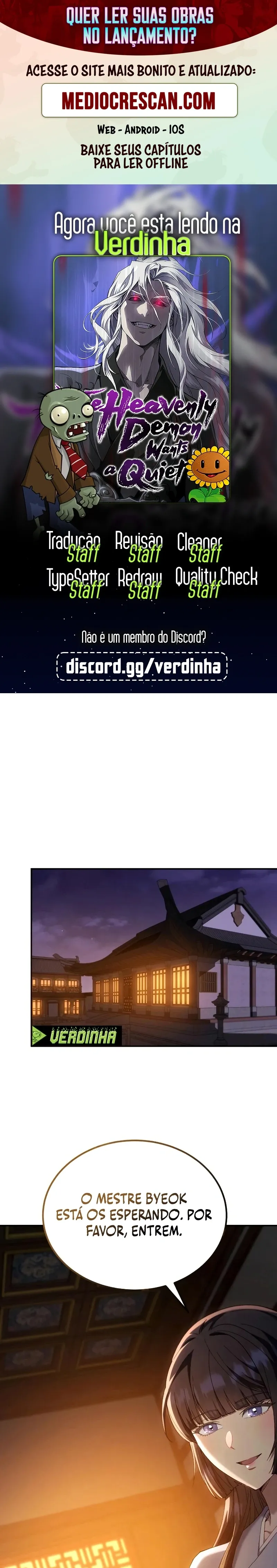 Read Demônio Celestial Quer Viver em Paz (PT-BR) PT Manga Online