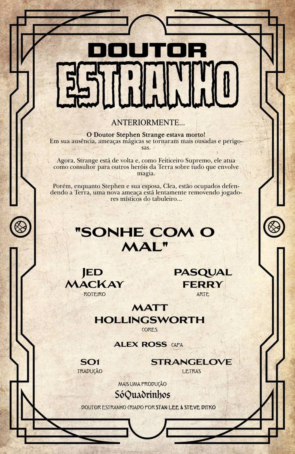Read Doutor Estranho (2023) (PT-BR) PT Manga Online