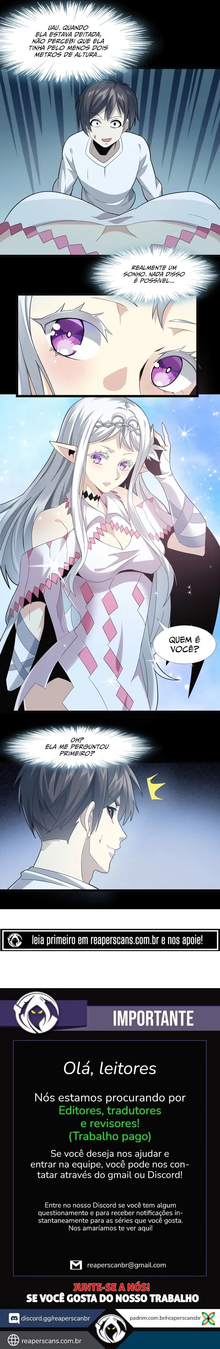 Read Eu Realmente Não Sou o Lacaio do Deus Demônio (PT-BR) PT Manga Online