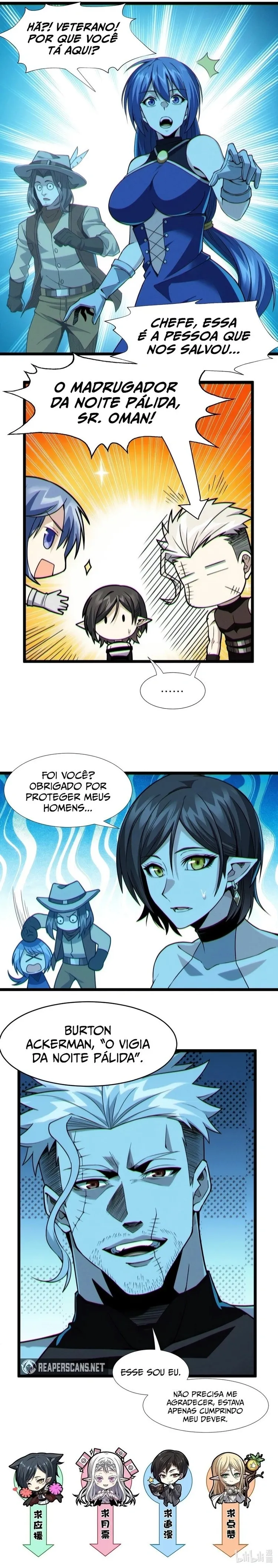 Read Eu Realmente Não Sou o Lacaio do Deus Demônio (PT-BR) PT Manga Online