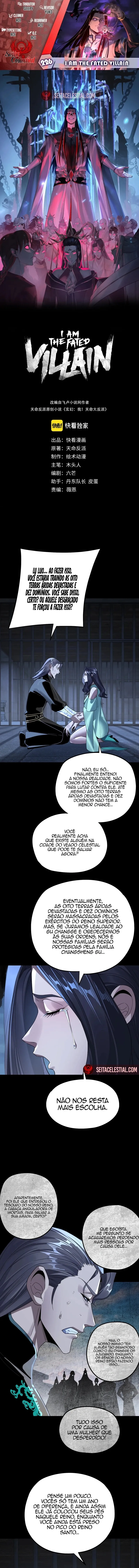 Read Eu Sou o Vilão Predestinado (PT-BR) PT Manga Online