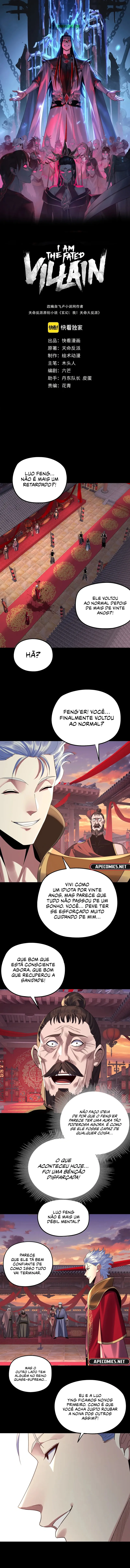 Read Eu Sou o Vilão Predestinado (PT-BR) PT Manga Online