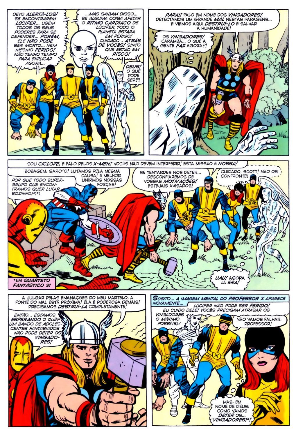Read Fabulosos X-Men V1 (1963) (PT-BR) PT Manga Online