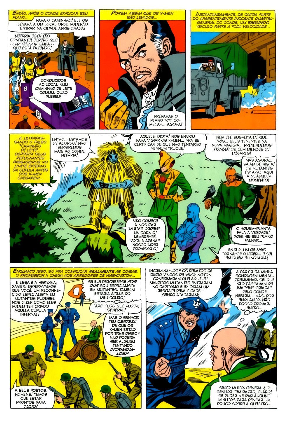 Read Fabulosos X-Men V1 (1963) (PT-BR) PT Manga Online