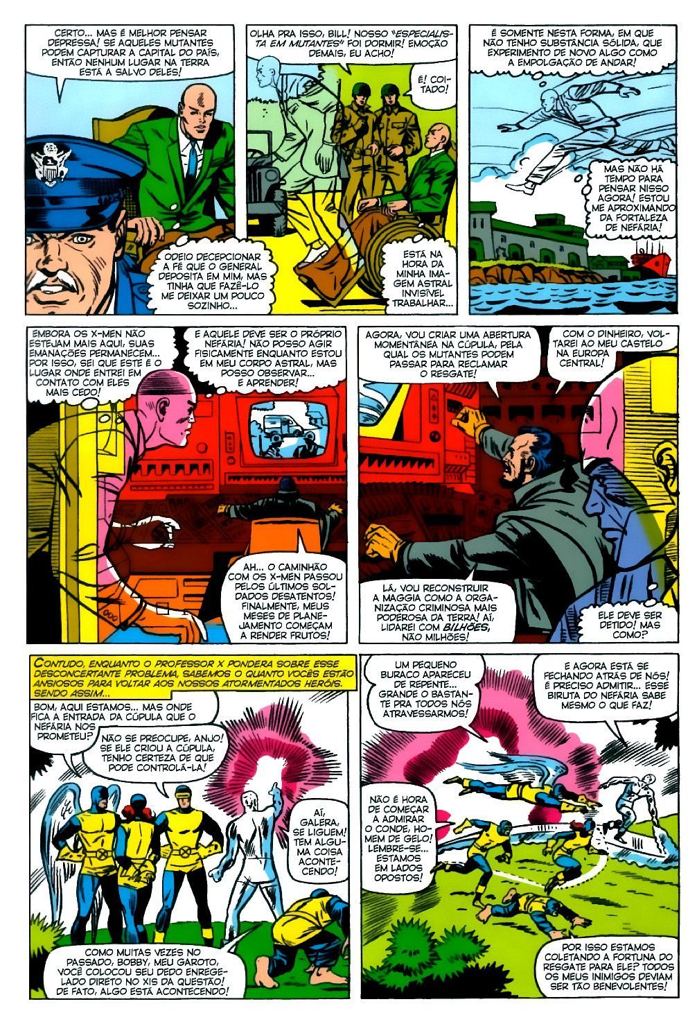Read Fabulosos X-Men V1 (1963) (PT-BR) PT Manga Online