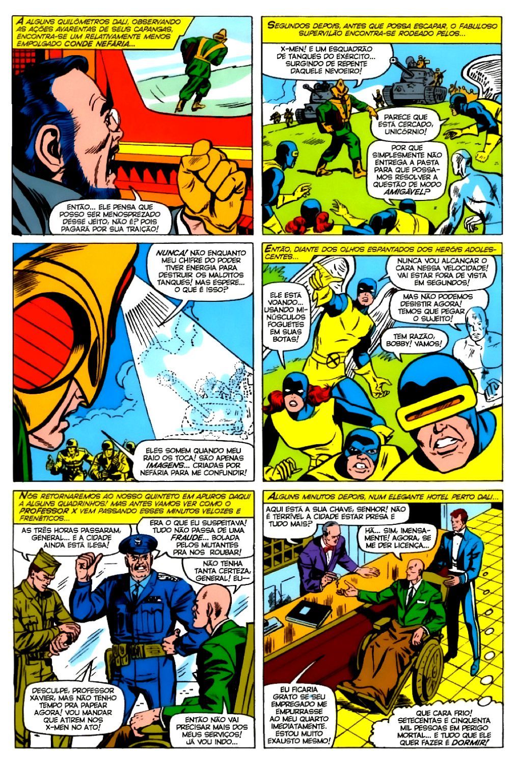 Read Fabulosos X-Men V1 (1963) (PT-BR) PT Manga Online