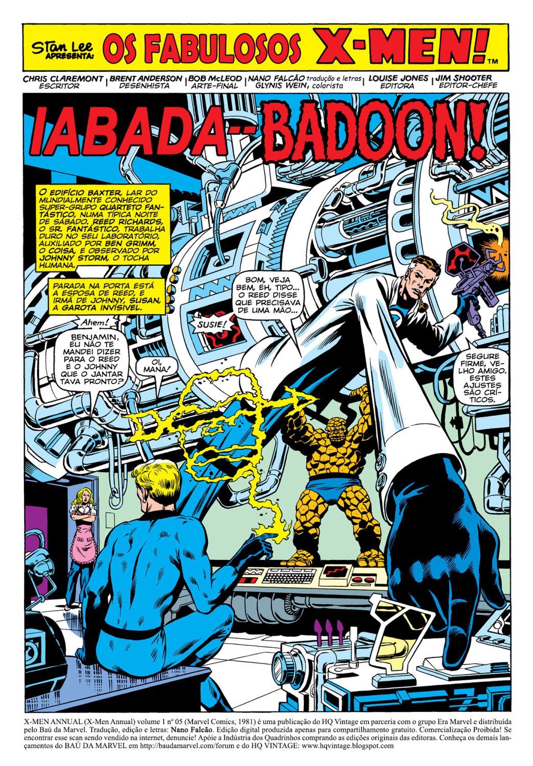 Read Fabulosos X-Men V1 (1963) (PT-BR) PT Manga Online