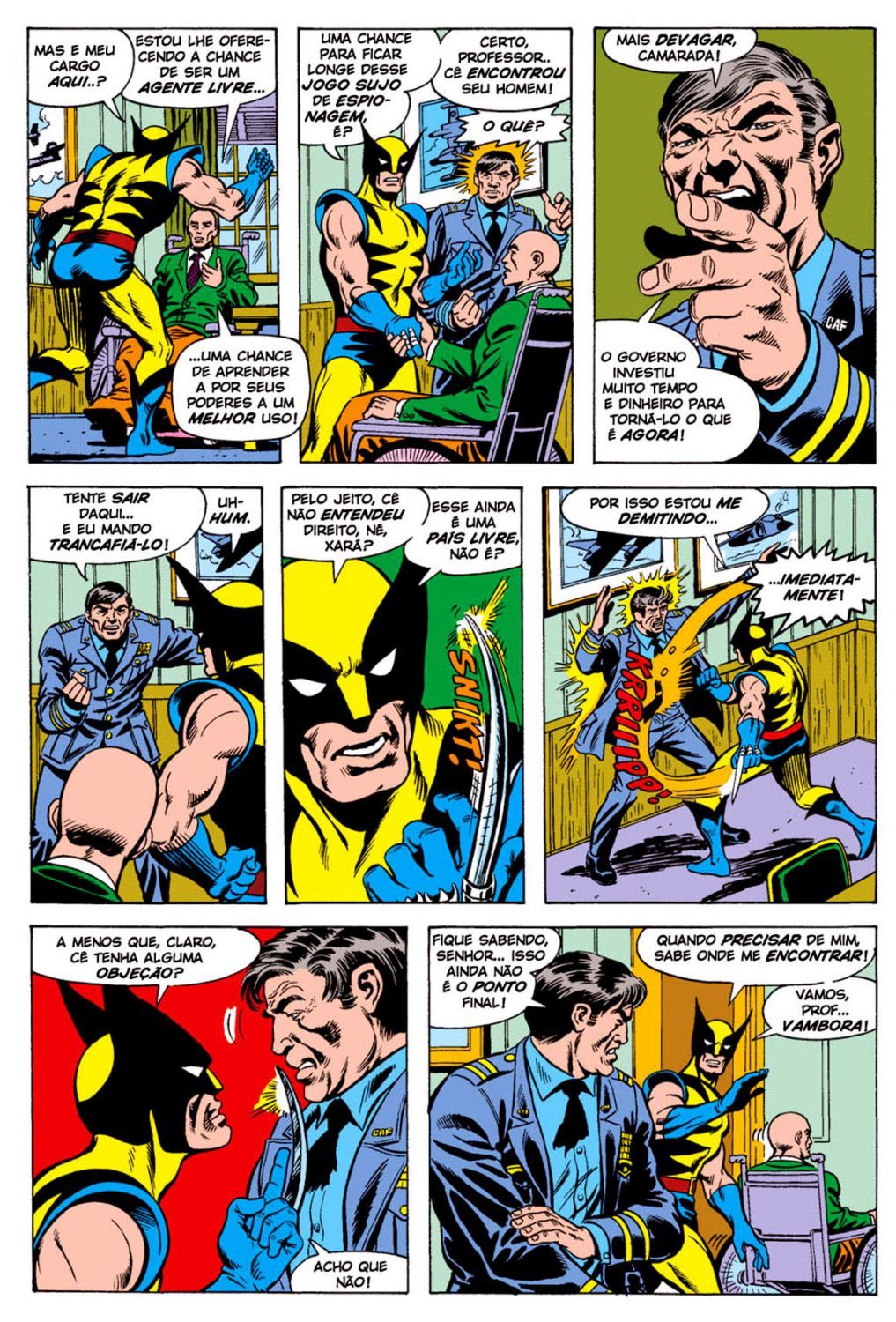 Read Fabulosos X-Men V1 (1963) (PT-BR) PT Manga Online