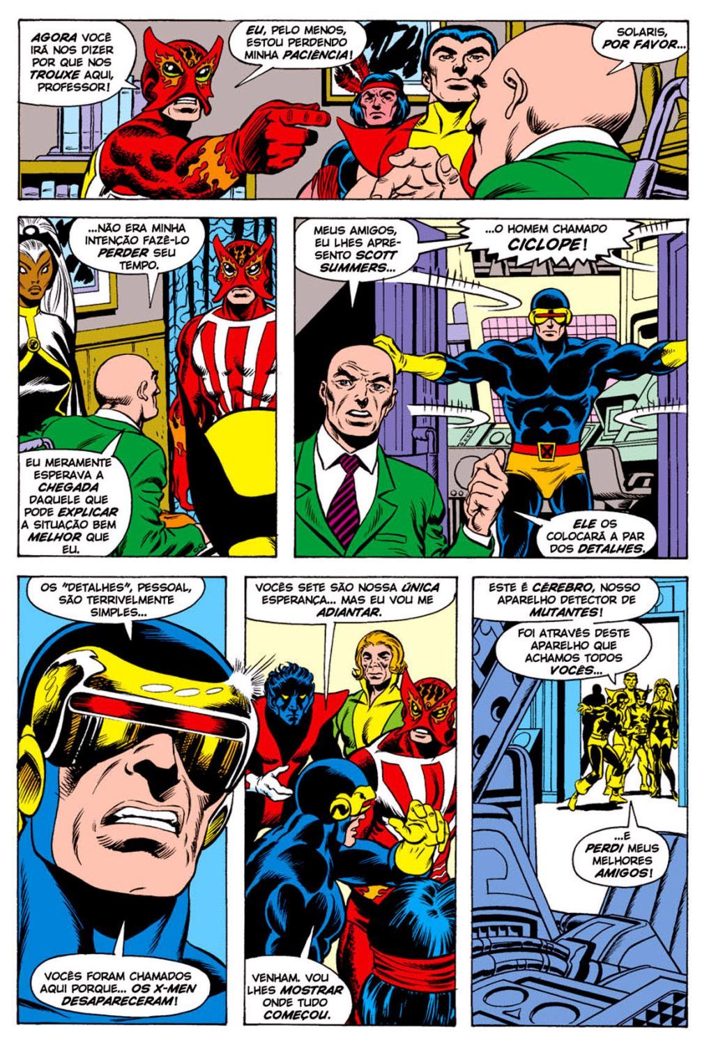 Read Fabulosos X-Men V1 (1963) (PT-BR) PT Manga Online