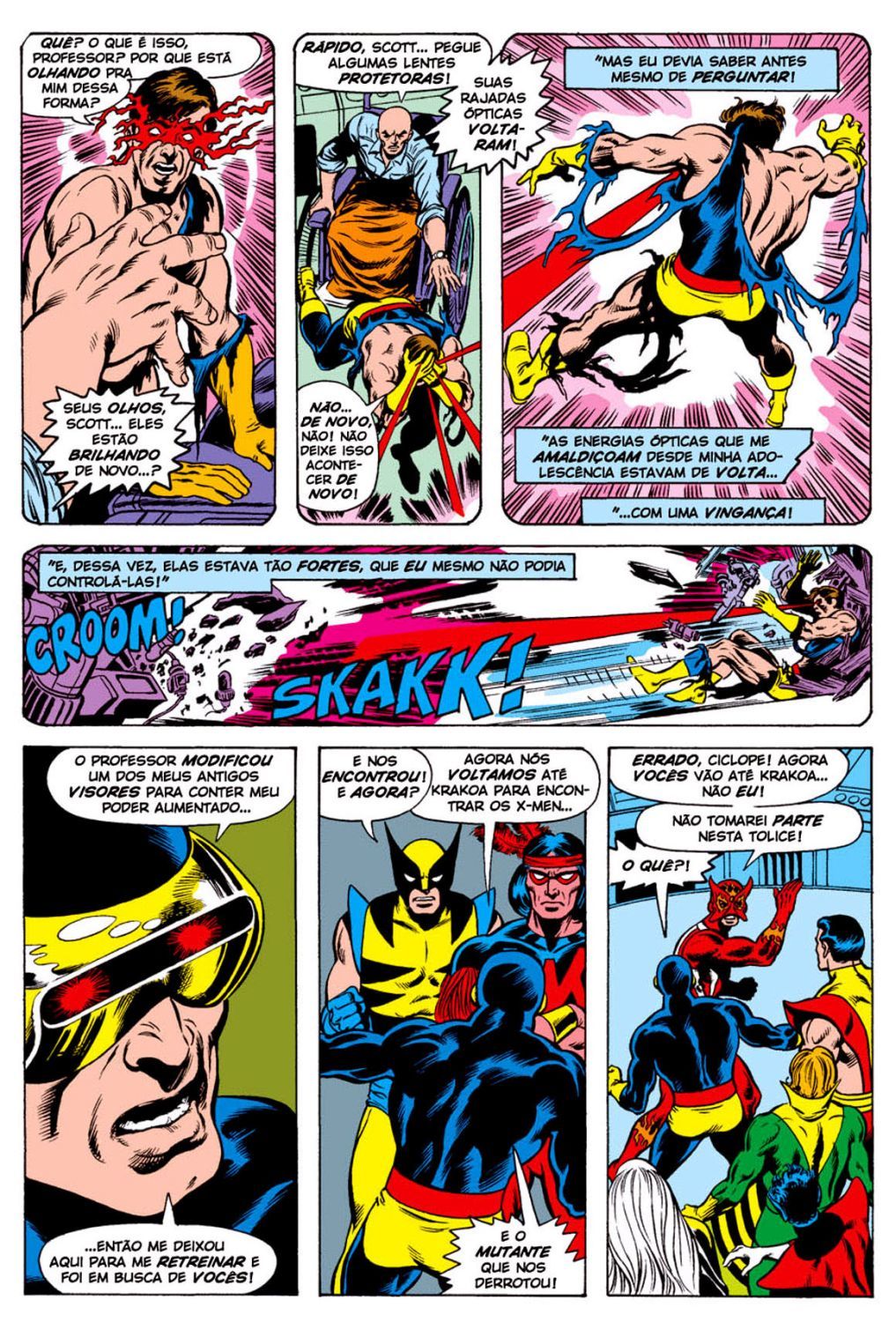 Read Fabulosos X-Men V1 (1963) (PT-BR) PT Manga Online