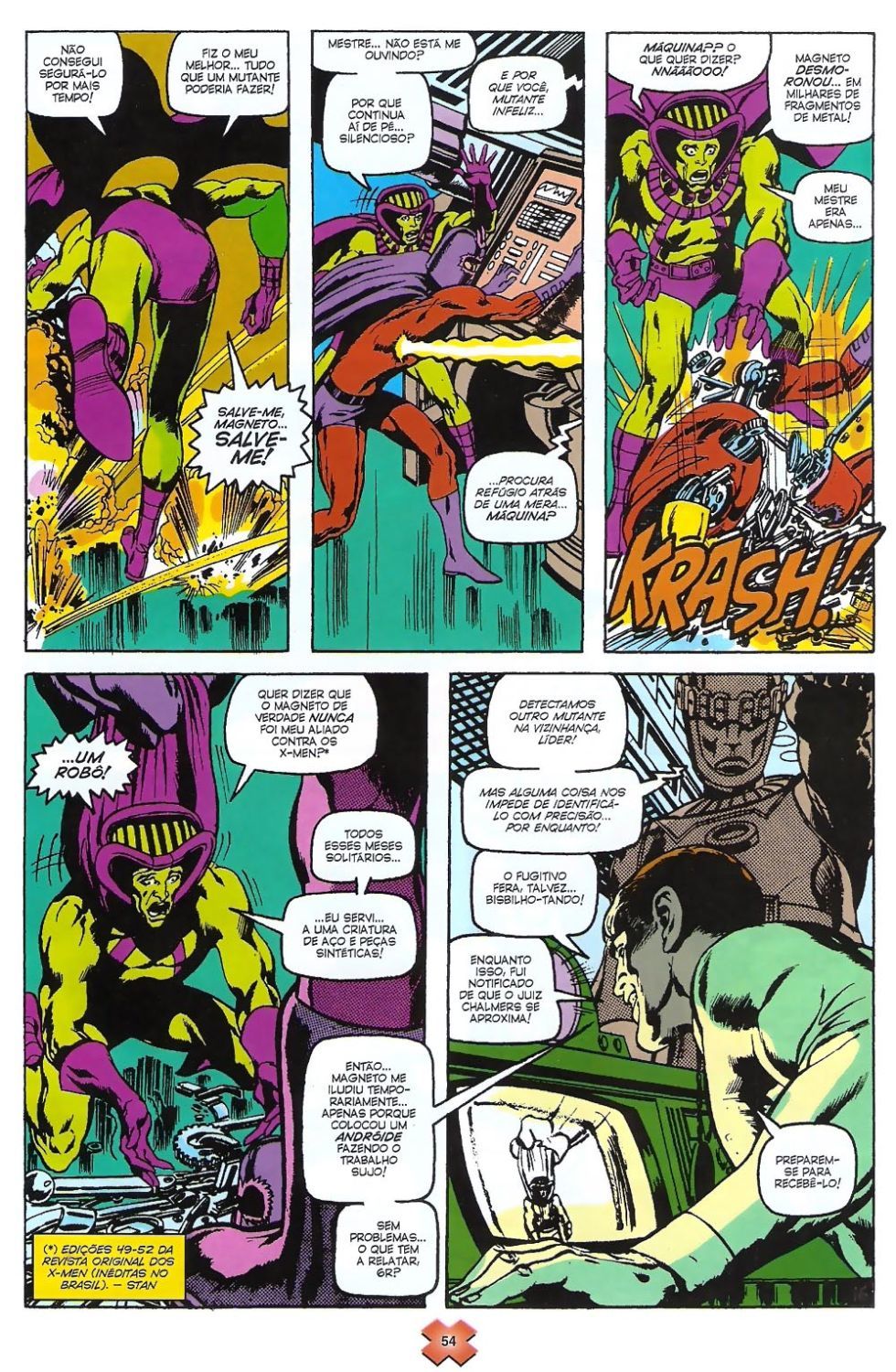 Read Fabulosos X-Men V1 (1963) (PT-BR) PT Manga Online