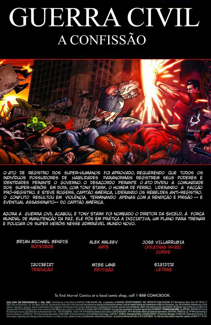 Read Guerra Civil (PT-BR) PT Manga Online