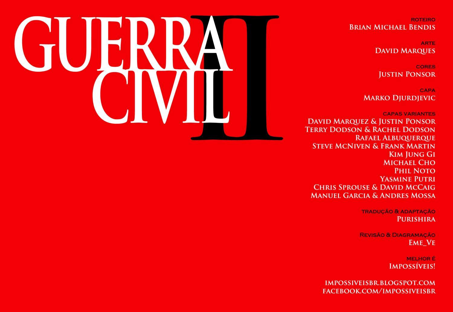 Read Guerra Civil II (PT-BR) PT Manga Online