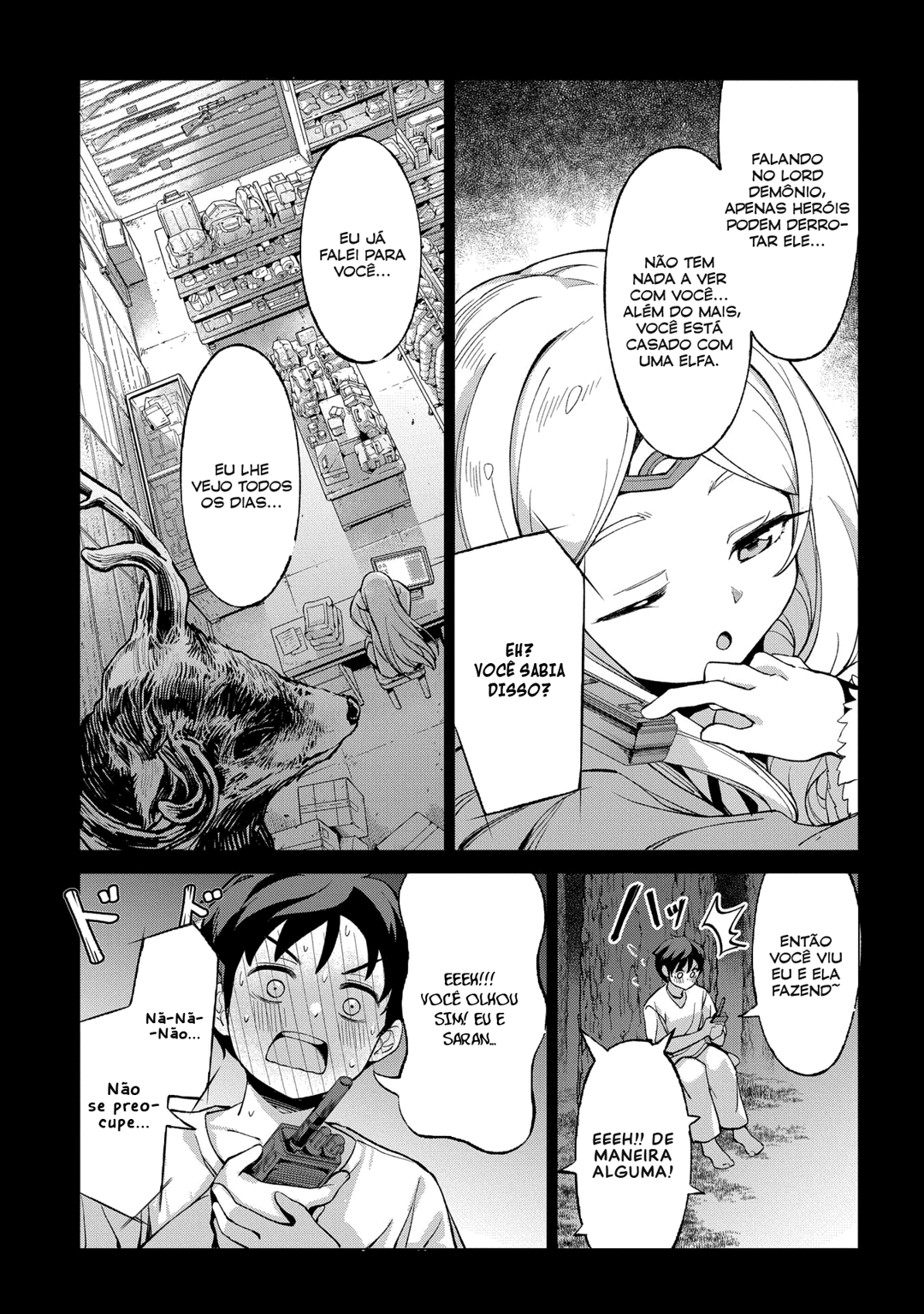 Read Hokkaido no Geneki Hunter ga Isekai ni Hourikoma Rete Mita Elf Yome to Meguru Isekai Shuryou Life (PT-BR) PT Manga Online