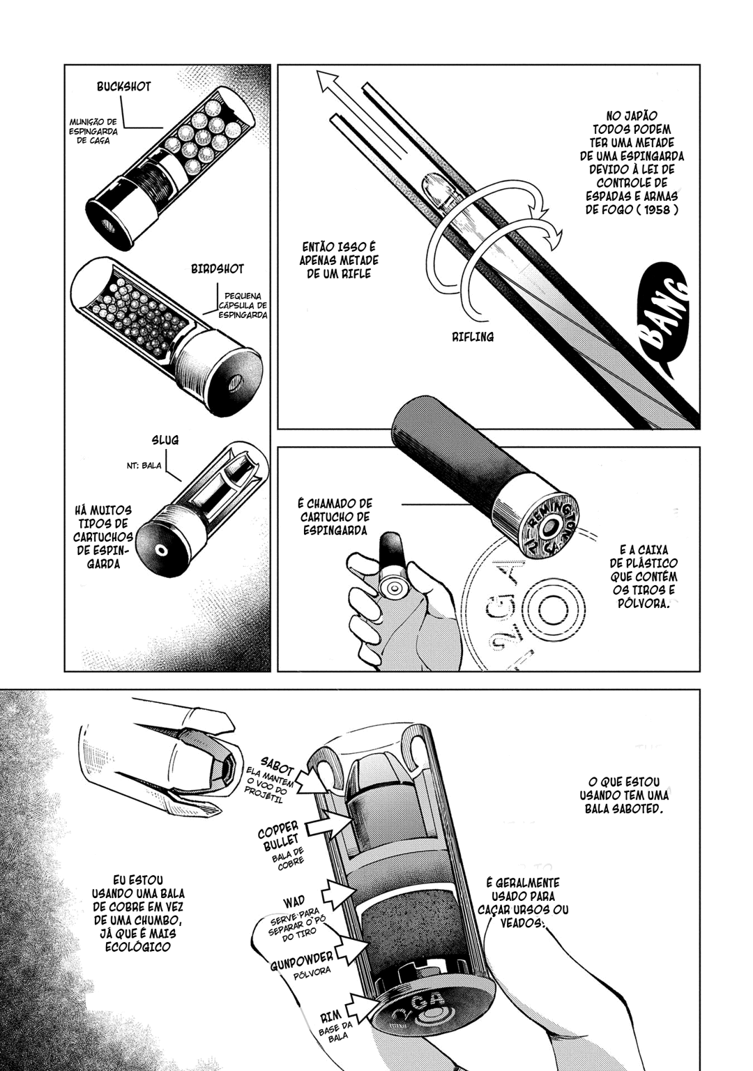 Read Hokkaido no Geneki Hunter ga Isekai ni Hourikoma Rete Mita Elf Yome to Meguru Isekai Shuryou Life (PT-BR) PT Manga Online