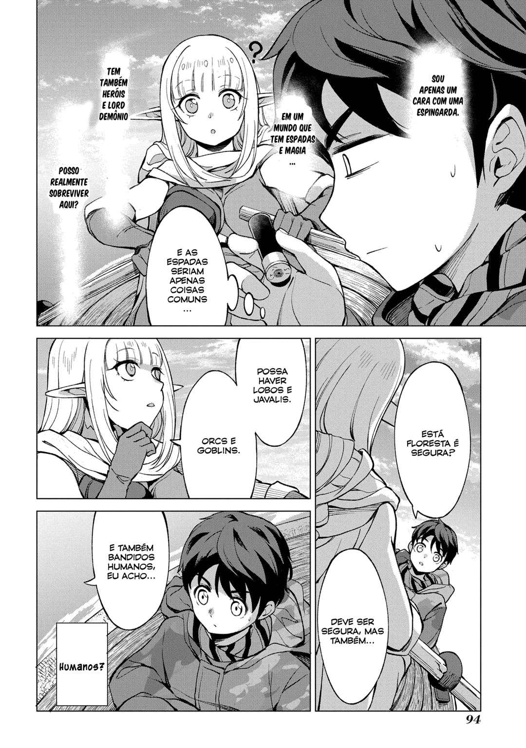 Read Hokkaido no Geneki Hunter ga Isekai ni Hourikoma Rete Mita Elf Yome to Meguru Isekai Shuryou Life (PT-BR) PT Manga Online