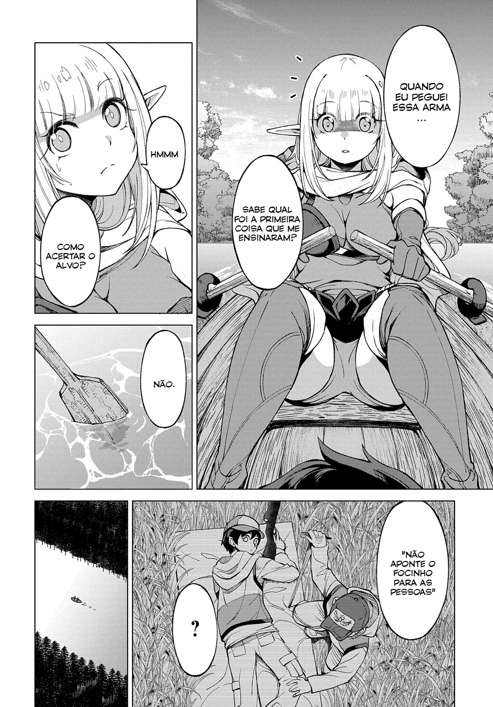 Read Hokkaido no Geneki Hunter ga Isekai ni Hourikoma Rete Mita Elf Yome to Meguru Isekai Shuryou Life (PT-BR) PT Manga Online